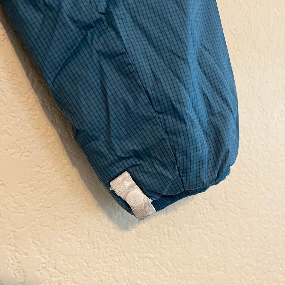 The North Face Full Zip Quilted Puffer Jacket Blue Size Small - Picture 6 of 7